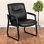 Flash Furniture HERCULES Faux Leather Reception Chair, Black (GO2136)~#|#~sp137095724_sc7