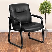 Flash Furniture HERCULES Faux Leather Reception Set, Black (GO2136)