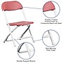 Flash Furniture Kids Plastic Armless Folding Chair, Burgundy, 10/Pack (10YKIDBY)~#|#~sp137095743_sc7