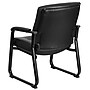 Flash Furniture HERCULES Faux Leather Reception Chair, Black (GO2136)~#|#~sp137095832_sc7