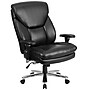 Flash Furniture HERCULES Series Ergonomic Faux Leather Computer & Desk Big & Tall Chair, 400 lb. Capacity, Black (GO2085LEA)~#|#~sp137095927_sc7