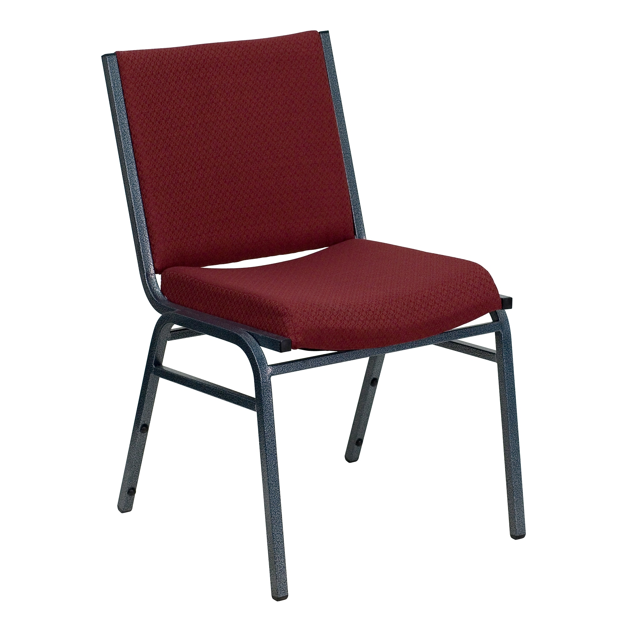 Flash Furniture HERCULES Fabric Stacking Chair, Burgundy Patterned (XU60153BY) Sansujyuku sansujyuku.com