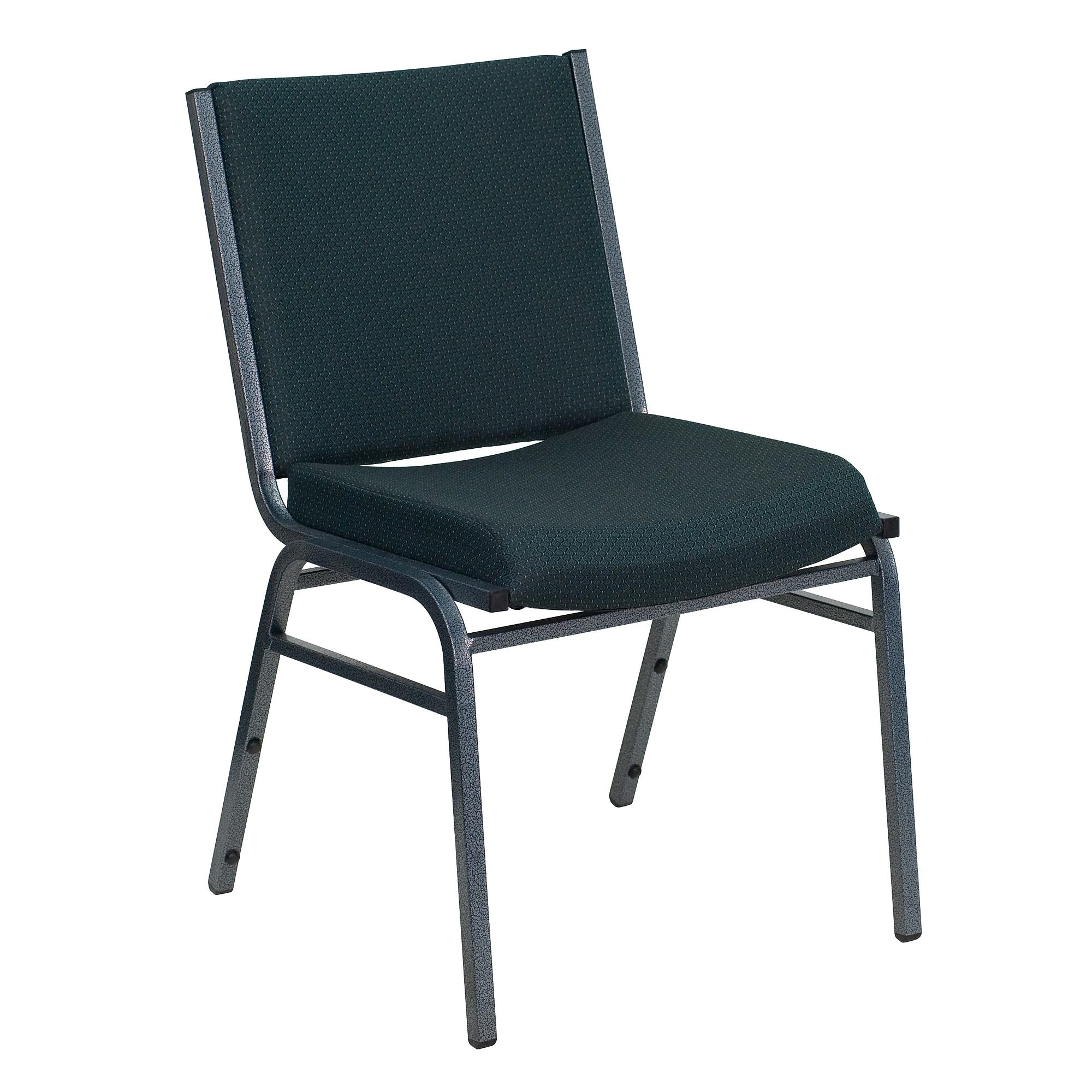 Flash Furniture HERCULES Fabric Stacking Chair, Green Patterned (XU60153GN) Sansujyuku sansujyuku.com