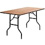 Flash Furniture Gael Folding Table, 60" x 30", Natural (YTWTFT30X60TBL)~#|#~sp137096988_sc7