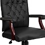Flash Furniture Martha Washington LeatherSoft Swivel Executive Office Chair, Black (801LLF05BKLEA)~#|#~sp137096997_sc7