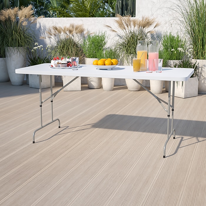 Flash Furniture Kathryn Folding Table, 72