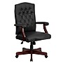 Flash Furniture Martha Washington LeatherSoft Swivel Executive Office Chair, Black (801LLF05BKLEA)~#|#~sp137097214_sc7