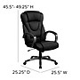Flash Furniture Hansel Ergonomic LeatherSoft Swivel High Back Executive Office Chair, Black (BT9069BK)~#|#~sp137097545_sc7
