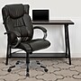 Flash Furniture Hansel Ergonomic LeatherSoft Swivel High Back Executive Office Chair, Espresso Brown (BT9088BRN)~#|#~sp137097566_sc7