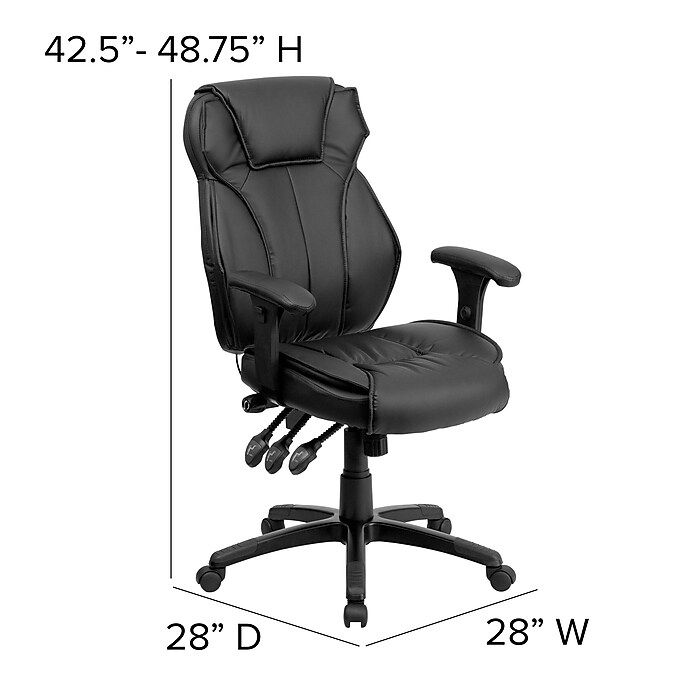 Flash furniture high back executive swivel office chair hotsell