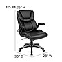 Flash Furniture Hansel LeatherSoft Swivel Executive Office Chair, Black (BT9896H)~#|#~sp137097613_sc7
