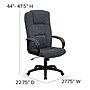 Flash Furniture Rochelle Fabric Swivel High Back Executive Office Chair, Gray (BT9022BK)~#|#~sp137097640_sc7