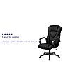 Flash Furniture Hansel Ergonomic LeatherSoft Swivel High Back Executive Office Chair, Black (BT9069BK)~#|#~sp137097699_sc7