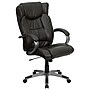 Flash Furniture Hansel Ergonomic LeatherSoft Swivel High Back Executive Office Chair, Espresso Brown (BT9088BRN)~#|#~sp137097722_sc7