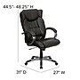 Flash Furniture Hansel Ergonomic LeatherSoft Swivel High Back Executive Office Chair, Espresso Brown (BT9088BRN)~#|#~sp137097724_sc7