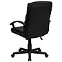 Flash Furniture Lane LeatherSoft Swivel Mid-Back Task Office Chair, Black (GO1004BKLEA)~#|#~sp137097770_sc7
