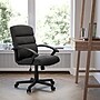Flash Furniture Lane LeatherSoft Swivel Mid-Back Task Office Chair, Black (GO1004BKLEA)~#|#~sp137097827_sc7