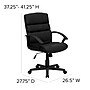 Flash Furniture Lane LeatherSoft Swivel Mid-Back Task Office Chair, Black (GO1004BKLEA)~#|#~sp137097830_sc7