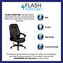 Flash Furniture Jules Ergonomic LeatherSoft Swivel High Back Executive Office Chair, Black (GO7145BK)~#|#~sp137097838_sc7