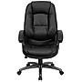 Flash Furniture Jules Ergonomic LeatherSoft Swivel High Back Executive Office Chair, Black (GO7145BK)~#|#~sp137097841_sc7