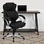 Flash Furniture Hawkins Ergonomic LeatherSoft Swivel High Back Executive Office Chair, Black (H9626L2)~#|#~sp137098143_sc7