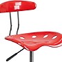Flash Furniture Vibrant Drafting Stools With Tractor Seat (LF215CHYTOMATO)~#|#~sp137098344_sc7
