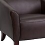 Flash Furniture Hercules Wood/Veneer Guest Chair, Brown (1111BN)~#|#~sp137098561_sc7