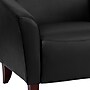 Flash Furniture Hercules Wood/Veneer Accent Chair, Black (1111BK)~#|#~sp137098635_sc7