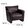 Flash Furniture Hercules Wood/Veneer Guest Chair, Brown (2221BN)~#|#~sp137098730_sc7