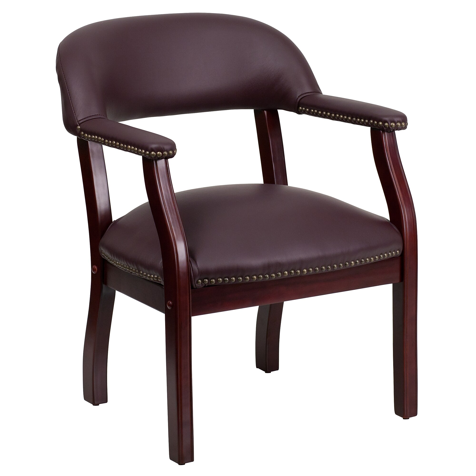 Flash Furniture Faux Leather Conference Chair, Burgundy (BZ105LF19LEA) Sansujyuku sansujyuku.com