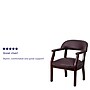 Flash Furniture Faux Leather Conference Chair, Burgundy (BZ105LF19LEA)~#|#~sp137098848_sc7