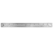 Westcott® 12" Stainless Steel Standard Ruler (10415/55277)