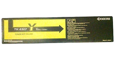 Kyocera TK-8307Y Yellow High Yield Toner Cartridge Sansujyuku sansujyuku.com