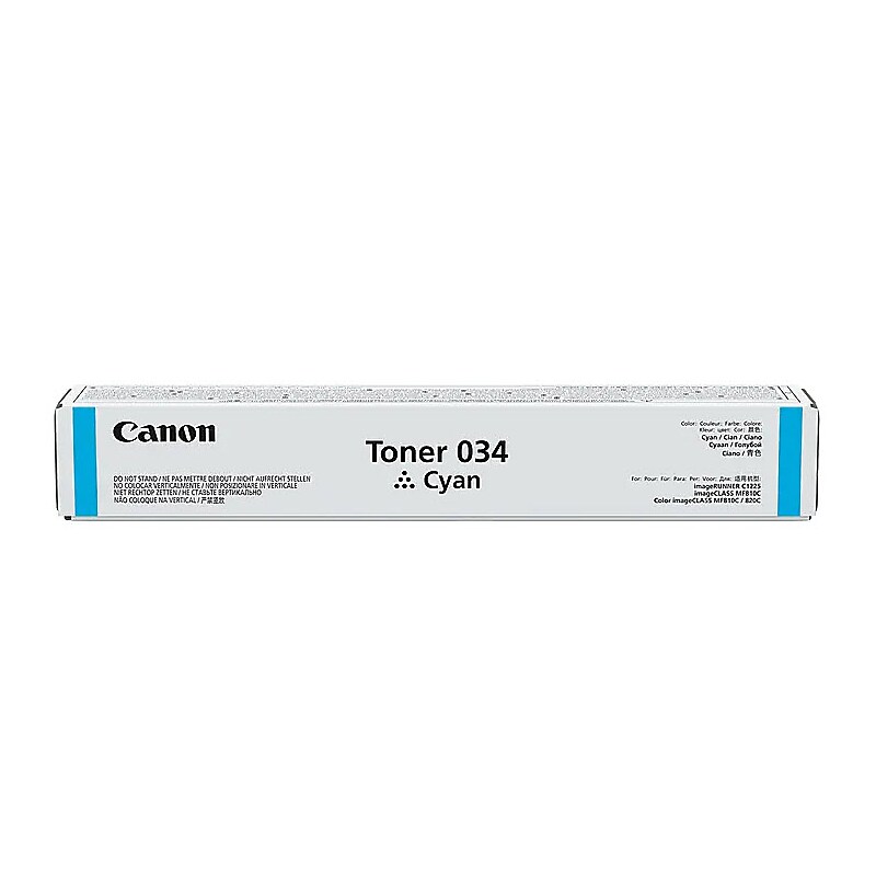 Canon 34 Cyan Standard Yield Toner Cartridge (9453B001AA) image 1