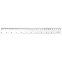 Westcott 12" Plastic Standard Ruler, Transparent (45012)~#|#~sp137198458_sc7