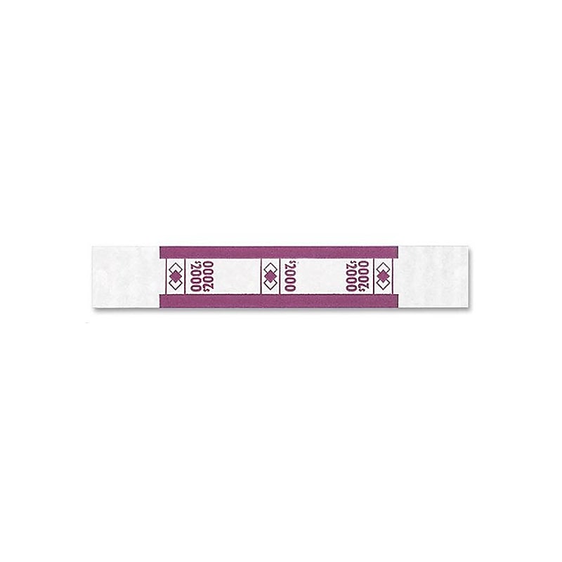 SecurIT $2,000 Currency Straps, 1000/Pack (PMF55032) image 1