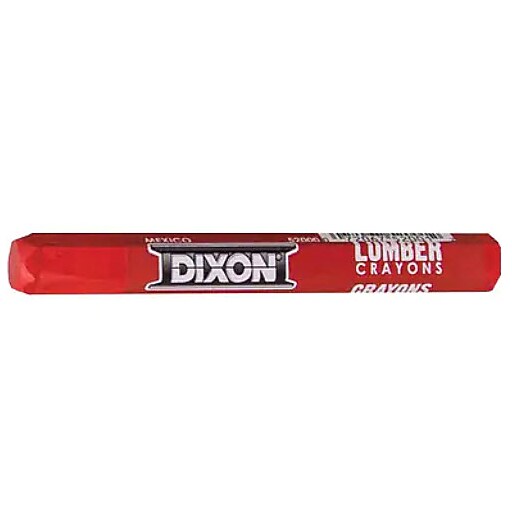 Ticonderoga Lumber Crayons, Red Staples