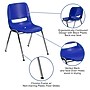 Flash Furniture HERCULES Series Plastic Shell Kid's Stacking Chair, Navy/Chrome (RUT18NVYCHR)~#|#~sp137199103_sc7