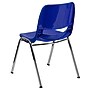 Flash Furniture HERCULES Series Plastic Shell Kid's Stacking Chair, Navy/Chrome (RUT18NVYCHR)~#|#~sp137199214_sc7