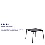 Flash Furniture Madelyn Folding Table, 33.5" x 33.5", Black (JB2)~#|#~sp137199504_sc7