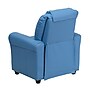 Flash Furniture Contemporary Vinyl Kids Recliner with Cup Holder and Headrest, Light Blue (DGULTLTBLUE)~#|#~sp137202315_sc7