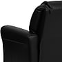 Flash Furniture Contemporary Vinyl Kids Recliner with Cup Holder and Headrest, Black (DGUTLKIDBK)~#|#~sp137202358_sc7