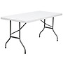 Flash Furniture Elon 5' x 30" Plastic Folding Table, Granite White (DADYCZ152)~#|#~sp137202537_sc7