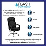 Flash Furniture HERCULES Series Ergonomic Fabric Swivel 24/7 Intensive Use Big & Tall Executive Office Chair, Black (GO2078)~#|#~sp137203337_sc7