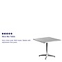 Flash Furniture Mellie 31.5'' Square Aluminum Indoor/Outdoor Table with Base (TLH0533)~#|#~sp137296415_sc7