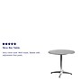 Flash Furniture Mellie 31.5'' Round Aluminum Indoor/Outdoor Table with Base (TLH0523)~#|#~sp137296644_sc7