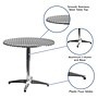 Flash Furniture Mellie 31.5'' Round Aluminum Indoor/Outdoor Table with Base (TLH0523)~#|#~sp137296645_sc7