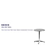 Flash Furniture Mellie 23.5'' Round Aluminum Indoor/Outdoor Table with Base (TLH0521)~#|#~sp137296907_sc7