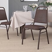 Flash Furniture Hercules Contemporary Metal Dining Chair, Copper Vein Frame (FDBHF2BN)