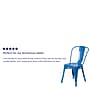 Flash Furniture Perry Contemporary Metal Dining Chair, Blue (CH31230BL)~#|#~sp137300483_sc7
